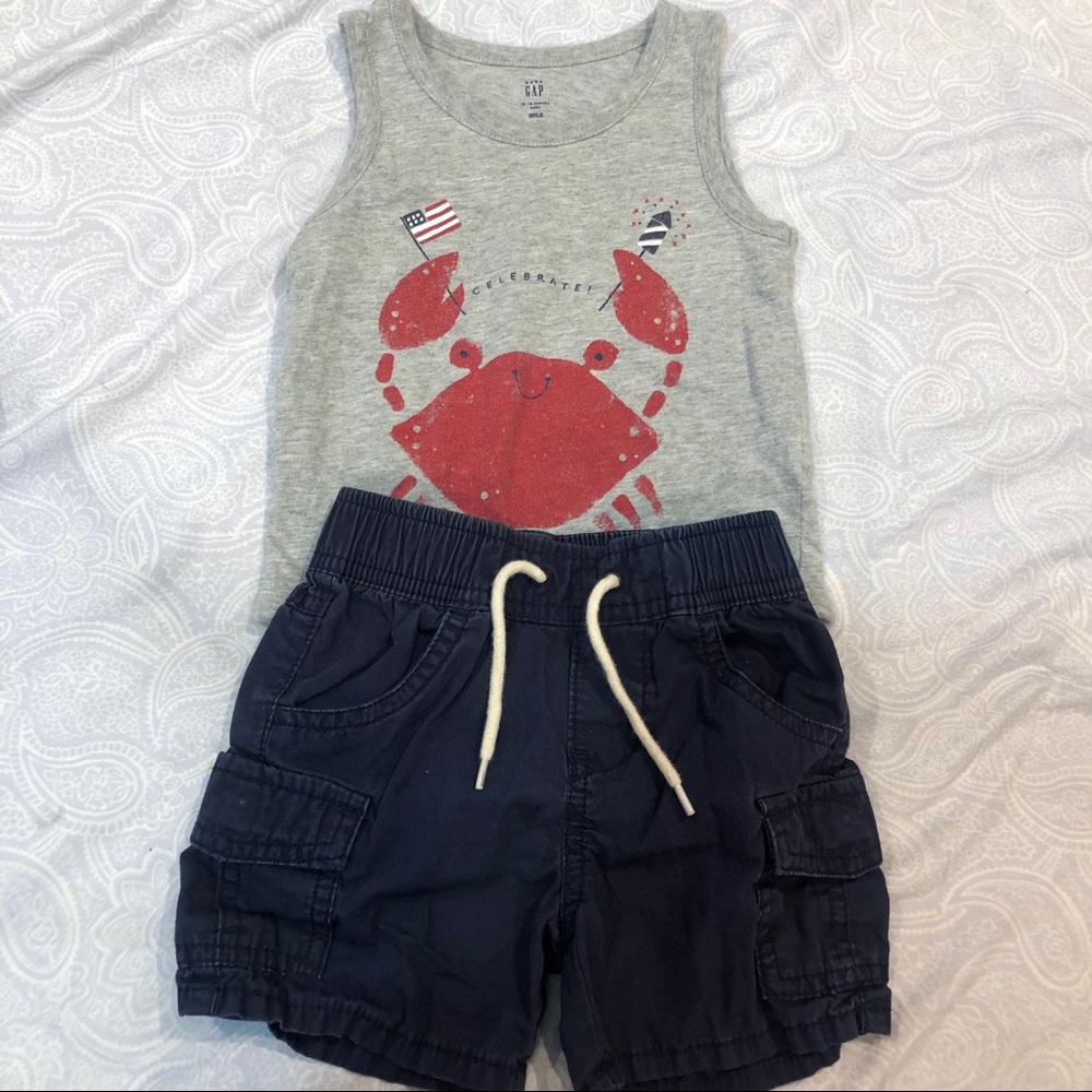 Baby Gap Matching outfit 12-18M